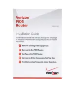 Preview for 1 page of Verizon MI434WR Installation Manual