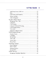 Preview for 9 page of Verizon T1960 User Manual