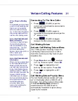 Preview for 31 page of Verizon T1960 User Manual