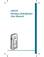 Preview for 1 page of Verizon UM175 User Manual