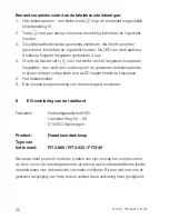 Preview for 22 page of Verkaufsgesellschaft FIT2-40 Installation And Operating Instructions Manual