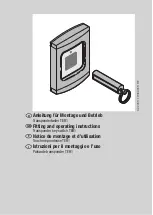 Preview for 1 page of Verkaufsgesellschaft TER 1 Fitting And Operating Instructions