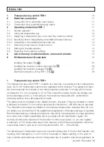 Preview for 10 page of Verkaufsgesellschaft TER 1 Fitting And Operating Instructions