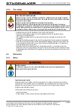 Preview for 24 page of Verlinde STAGEMAKER 100618073 Owner'S Manual