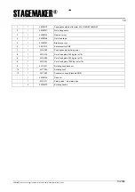 Preview for 56 page of Verlinde STAGEMAKER MASTER SM5 1002 m1 Manual