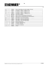 Preview for 65 page of Verlinde STAGEMAKER MASTER SM5 1002 m1 Manual