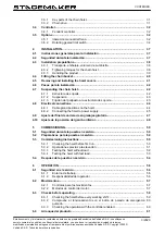 Preview for 4 page of Verlinde STAGEMAKER SL10 1004 M2 A D8+ Manual