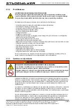 Preview for 20 page of Verlinde STAGEMAKER SL10 1004 M2 A D8+ Manual