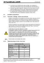 Preview for 38 page of Verlinde STAGEMAKER SL10 1004 M2 A D8+ Manual