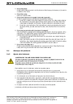 Preview for 61 page of Verlinde STAGEMAKER SL10 1004 M2 A D8+ Manual