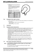 Preview for 117 page of Verlinde STAGEMAKER SL10 1004 M2 A D8+ Manual