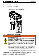 Preview for 100 page of Verlinde STAGEMAKER SL10 508 M2 A D8+ Manual