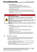 Preview for 51 page of Verlinde STAGEMAKER SL5 504 M2 B D8+ Manual