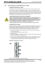 Preview for 105 page of Verlinde STAGEMAKER SL5 504 M2 B D8+ Manual