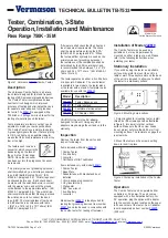 Vermason 222610 Operation Installation And Maintenance preview