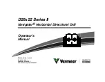 Vermeer D20x22 Series II Operator'S Manual предпросмотр