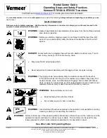 Preview for 2 page of Vermeer RTX100 Rental Center Manual