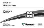 Vermeer S725TX Operator'S Manual preview