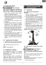 Предварительный просмотр 5 страницы Vermeiren 201 Delta User Manual