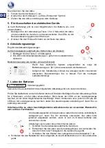 Предварительный просмотр 20 страницы Vermeiren 2217E User Manual