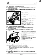 Preview for 11 page of Vermeiren 28 Instruction Manual