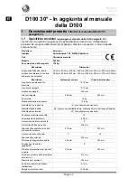 Предварительный просмотр 20 страницы Vermeiren D100 30 Instruction Manual