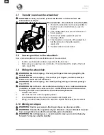 Предварительный просмотр 12 страницы Vermeiren D100 Instruction Manual