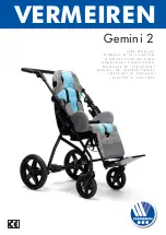 Предварительный просмотр 1 страницы Vermeiren Gemini 2 User Manual