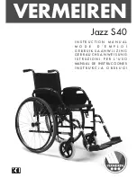 Vermeiren Jazz S40 Instruction Manual preview