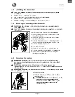 Предварительный просмотр 9 страницы Vermeiren Jazz S40 Instruction Manual