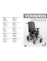 Vermeiren Kiddiepower (Sunny) Instruction Manual preview