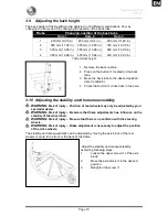 Preview for 21 page of Vermeiren Sagitta Instruction Manual