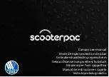 Vermeiren scooterpac User Manual preview