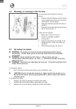 Preview for 10 page of Vermeiren V100 XL Instruction Manual