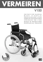 Vermeiren V100 Instruction Manual preview