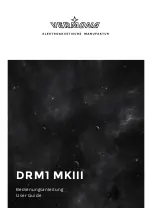 Preview for 1 page of Vermona DRM1 MKIII User Manual