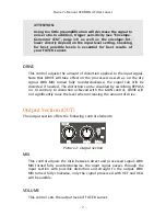 Preview for 7 page of Vermona Filter lancet Owner'S Manual