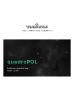 Vermona quadroPOL User Manual preview