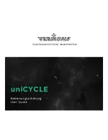 Vermona uniCYCLE User Manual preview