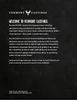 Preview for 2 page of Vermont Castings 085-3173-8 Assembly And Operation Manual