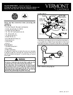 Preview for 1 page of Vermont Castings 2767/FK26 Installation Instructions Manual