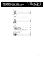 Preview for 2 page of Vermont Castings 2767/FK26 Installation Instructions Manual