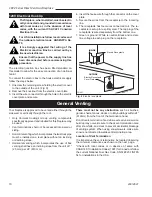 Предварительный просмотр 10 страницы Vermont Castings 36CDVZRRN Installation Instructions And Homeowner'S Manual