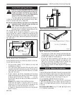 Предварительный просмотр 23 страницы Vermont Castings 36CDVZRRN Installation Instructions And Homeowner'S Manual