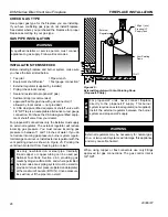 Предварительный просмотр 28 страницы Vermont Castings 500DVMNSC Installation And Operating Instructions Manual