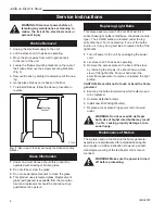 Preview for 6 page of Vermont Castings ACSB ACSM Installation Instructions And Homeowner'S Manual