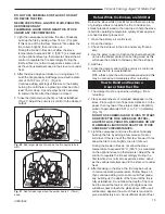 Preview for 15 page of Vermont Castings Aspen II 1405C Homeowner'S Installation And Operating Manual