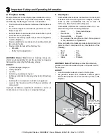 Предварительный просмотр 7 страницы Vermont Castings BE36 Owner'S Manual