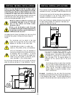 Предварительный просмотр 20 страницы Vermont Castings BHDR36 RN Installation Instructions & Homeowner'S Manual