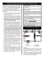 Предварительный просмотр 3 страницы Vermont Castings BHDT36 Installation Instructions & Homeowner'S Manual